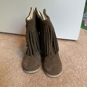 Joyfolie zip up boots toddler size 7